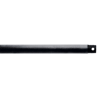 Accessory Fan Down Rod 12 Inch in Distressed Black (12|360000DBK)