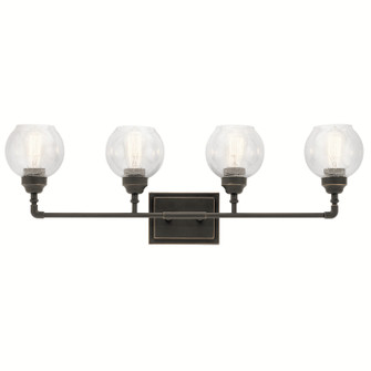 Niles Four Light Bath in Olde Bronze (12|45593OZ)