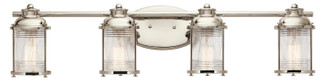 Ashland Bay Four Light Bath in Polished Nickel (12|45773PN)