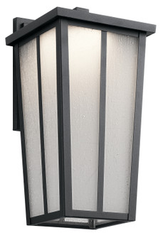 Amber Valley LED Outdoor Wall Mount in Textured Black (12|49623BKTLED)