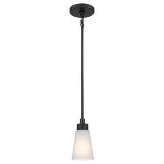 Erma One Light Mini Pendant in Black (12|52444BK) Erma One Light Mini Pendant in Black (12|52444BK)