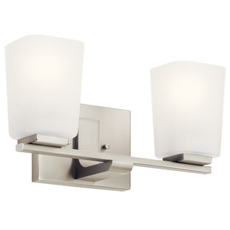 Roehm Two Light Bath in Brushed Nickel (12|55016NI)