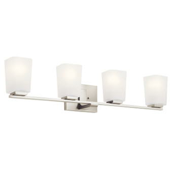 Roehm Four Light Bath in Brushed Nickel (12|55018NI)