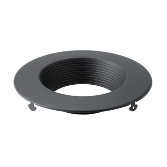 Direct To Ceiling Unv Accessor Recessed Downlight Trim in Textured Black (12|DLTRC04RBKT)