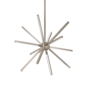 Sirius Minor LED Chandelier in Black|Brushed Nickel|Gold|White (347|CH14220-BN)