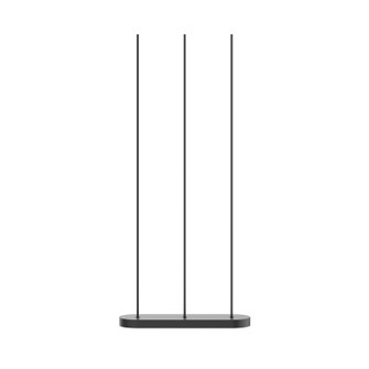 Reeds LED Floor Lamp in Black|White (347|FL46948-BK)
