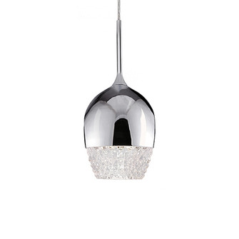 Crystal|Roma LED Pendant in Chrome (347|PD12803-CH) Crystal|Roma LED Pendant in Chrome (347|PD12803-CH)