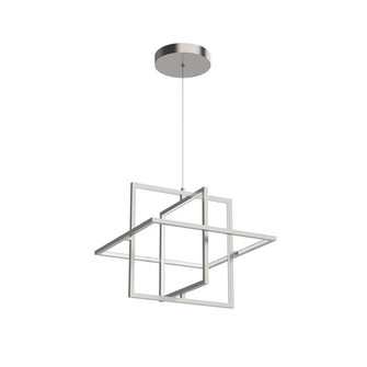 Mondrian LED Pendant in Brushed Nickel (347|PD16320-BN)