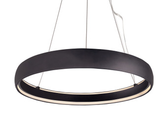 Halo LED Pendant in Black (347|PD22735-BK)