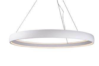 Halo LED Pendant in White (347|PD22772-WH)