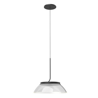 Magellan LED Pendant in Black/Clear Acrylic Light Guide (347|PD51612-BK/LG)