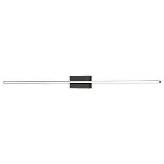 Vega Minor LED Wall Sconce in Black (347|WS18248-BK)