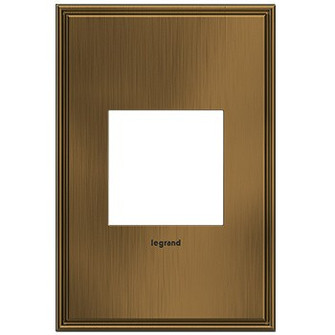 Adorne One-Gang Screwless Wall Plate in Coffee (246|AWC1G2COF4)