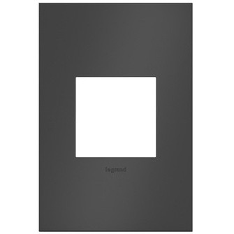Adorne One-Gang Screwless Wall Plate in Black (246|AWC1G2SBL4)