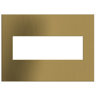 Adorne Wall Plate in Brushed Satin Brass (246|AWC3GBSB4)
