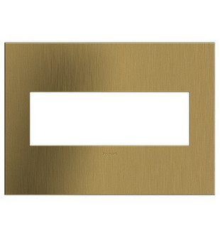 Adorne Wall Plate in Brass (246|AWC3GBSB4)