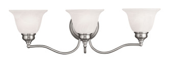 Essex Three Light Bath Vanity in Brushed Nickel (107|1353-91)