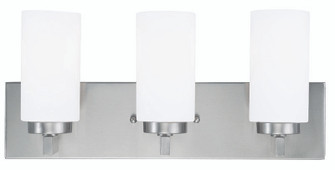 West Lake Three Light Bath Vanity in Brushed Nickel (107|16373-91)