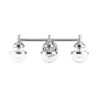 Oldwick Three Light Vanity in Polished Chrome (107|17413-05)