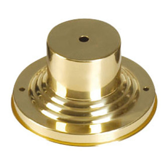 Outdoor Pier Mount Adapters Outdoor Pier Mount Adaptor in Polished Brass (107|2001-02) Outdoor Pier Mount Adapters Outdoor Pier Mount Adaptor in Polished Brass (107|2001-02)