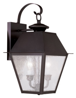 Mansfield Two Light Outdoor Wall Lantern in Bronze (107|2165-07)