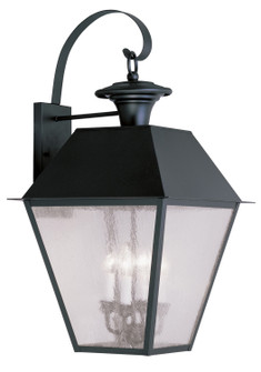 Mansfield Four Light Outdoor Wall Lantern in Black (107|2172-04)