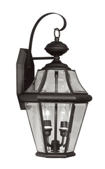 Georgetown Two Light Outdoor Wall Lantern in Black (107|2261-04)