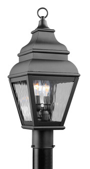 Exeter Two Light Outdoor Post Lantern in Black (107|2603-04)