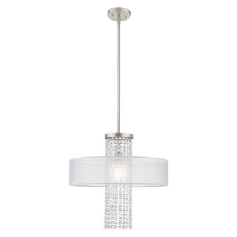 Bella Vista One Light Pendant in Brushed Nickel (107|41121-91)