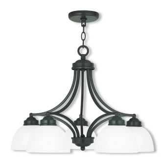 Somerset Five Light Chandelier in English Bronze (107|4225-92)