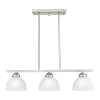 Somerset Three Light Island Pendant in Brushed Nickel (107|4226-91)