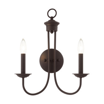 Estate Two Light Wall Sconce in Bronze (107|42682-07)