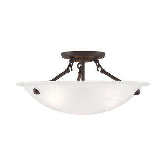 Oasis Three Light Ceiling Mount in Bronze (107|4273-07)