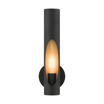 Novato One Light Wall Sconce in Black (107|45891-04)