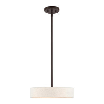 Venlo Four Light Pendant in Bronze w/ Antique Brasss (107|46033-07)