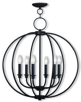 Milania Six Light Chandelier in Bronze (107|4666-07)