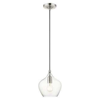 Aldrich One Light Pendant in Brushed Nickel (107|49088-91)