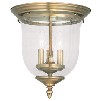 Legacy Three Light Ceiling Mount in Antique Brass (107|5024-01)