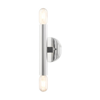 Copenhagen Two Light Wall Sconce in Polished Chrome (107|51132-05)