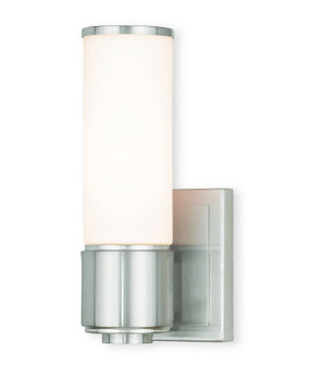 Weston One Light Wall Sconce/ Bath Light in Brushed Nickel (107|52121-91)