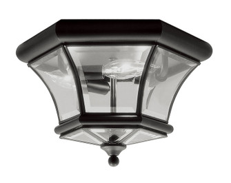 Monterey Three Light Outdoor Ceiling Mount in Black (107|7053-04)