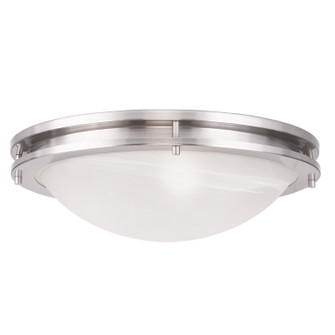 Ariel Three Light Ceiling Mount in Brushed Nickel (107|7059-91)