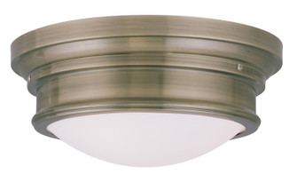 Astor Three Light Ceiling Mount in Antique Brass (107|7343-01)