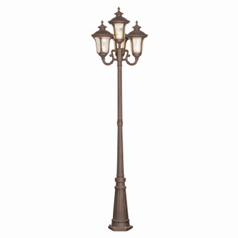 Oxford Four Light Outdoor Post Mount in Hand Applied Imperial Bronze (107|7669-58)