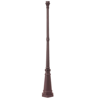 Outdoor Cast Aluminum Posts Outdoor Post in Bronze (107|7709-07)