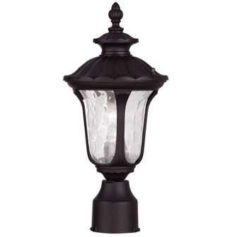 Oxford One Light Outdoor Post-Top Lanterm in Bronze (107|7848-07)