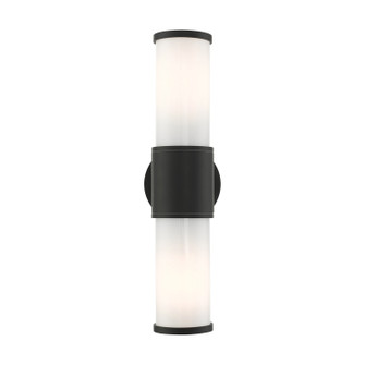 Norfolk Two Light Outdoor Wall Lantern in Textured Black (107|79322-14)