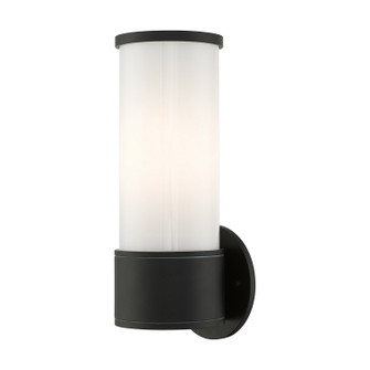 Norfolk One Light Outdoor Wall Lantern in Textured Black (107|79323-14)