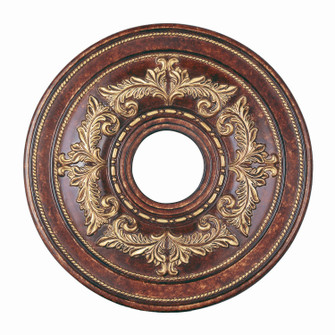 Versailles Ceiling Medallion in Hand Applied Verona Bronze w/ Gildeds (107|8205-63)