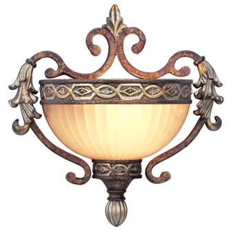 Seville One Light Wall Sconce in Palacial Bronze w/ Gildeds (107|8540-64)